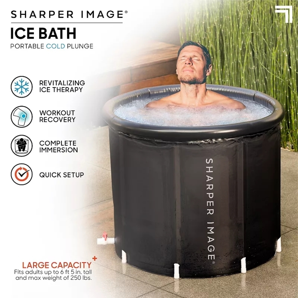 Sharper Image Black Ice Bath